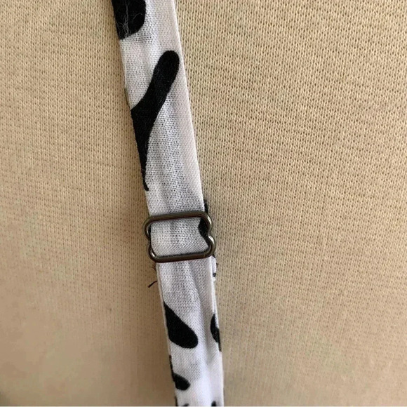 NWT J Crew Midi Dress 6 Tie Front Cutout Black Floral Sleeveless Sundress Tiered - Picture 10 of 16